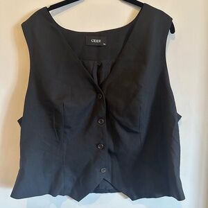 Cider Tailored Vest EUC 1XL